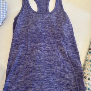 Lululemon Purple Racerback Tank Top size 8